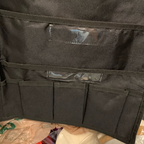 Two Black Over-the-Door hanging file Organizers - Picture 2 of 3